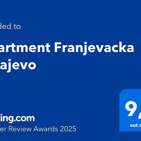 Apartment Franjevacka Σαράγεβο Εξωτερικό φωτογραφία